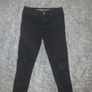 Black American Eagle Jeans